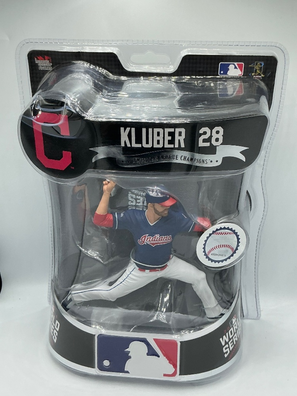 Imports Dragon Corey Kluber Action Figure 2016 World Series Ltd Edition NIP